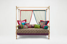 Load image into Gallery viewer, REVERSIBLE QUILT Arabesque Corolla Natural Coffee - Bon Ton goods
