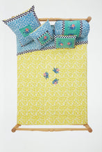 Load image into Gallery viewer, REVERSIBLE QUILT Tiles Green - Bon Ton goods
