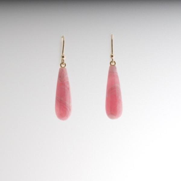 Rhodochrosite Earrings - Bon Ton goods