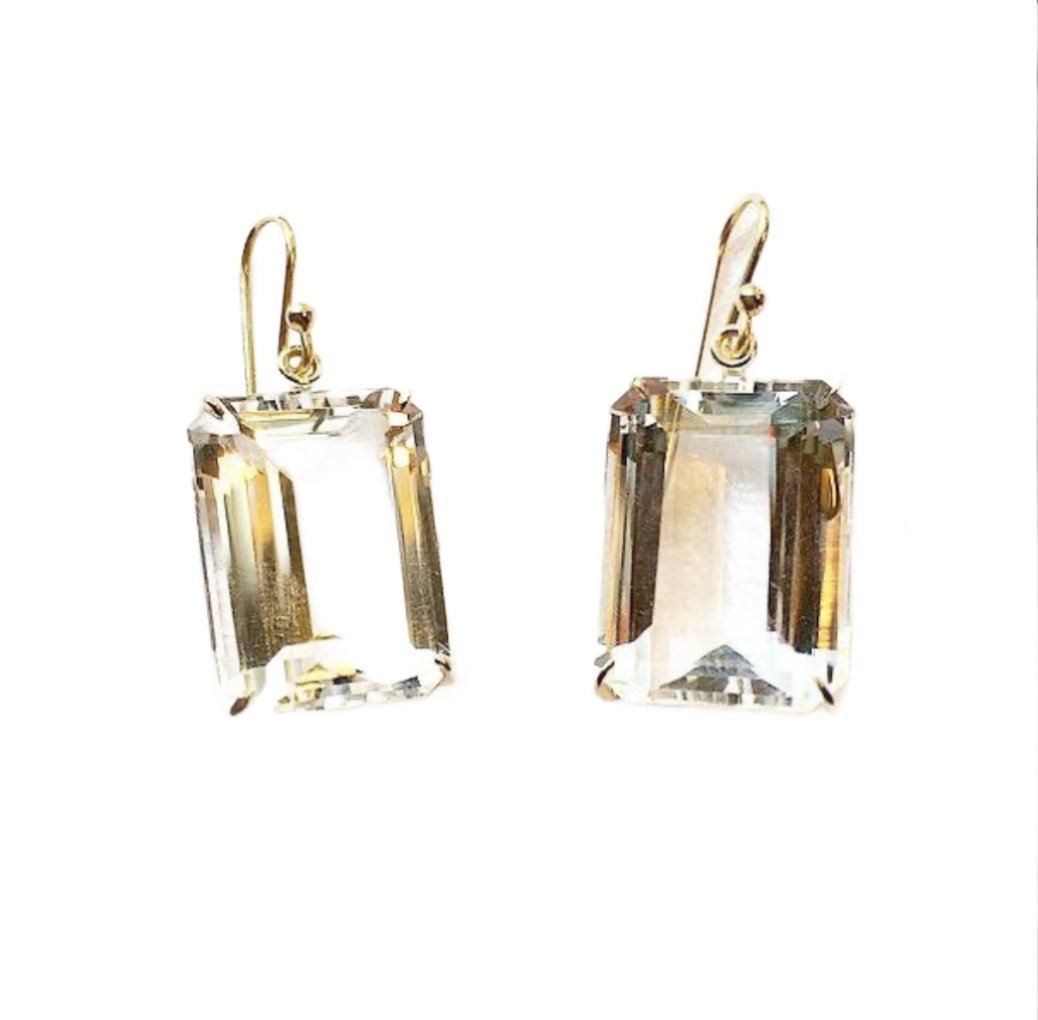 Rock Crystal Earrings | Mikkel Brøgger - Bon Ton goods