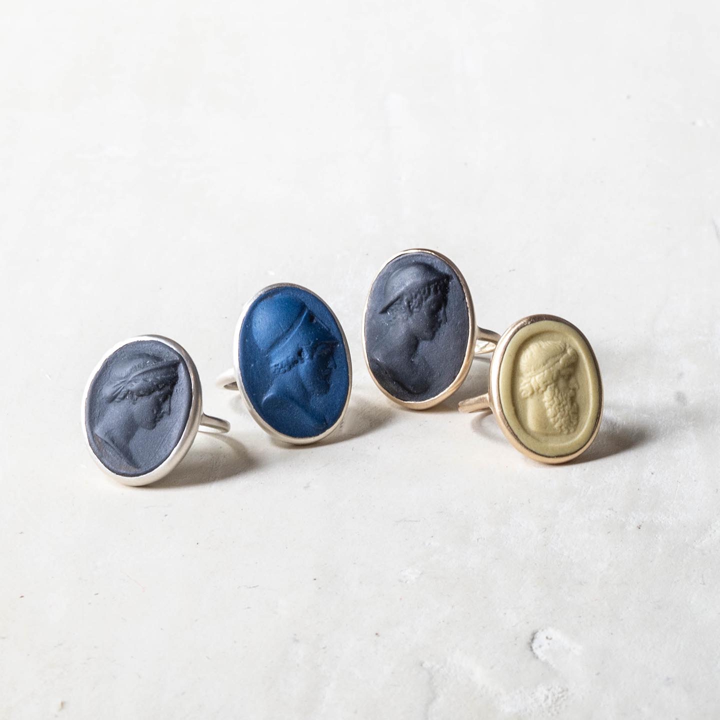 Roman Boy Cameo Ring | Marcie McGoldrick - Bon Ton goods