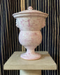 Rosa/Light Purple Marbleized Bouquetière - Tulipiere Lion Tulip Vase – Large | Handmade Erik Bendtsen Ceramics - Bon Ton goods