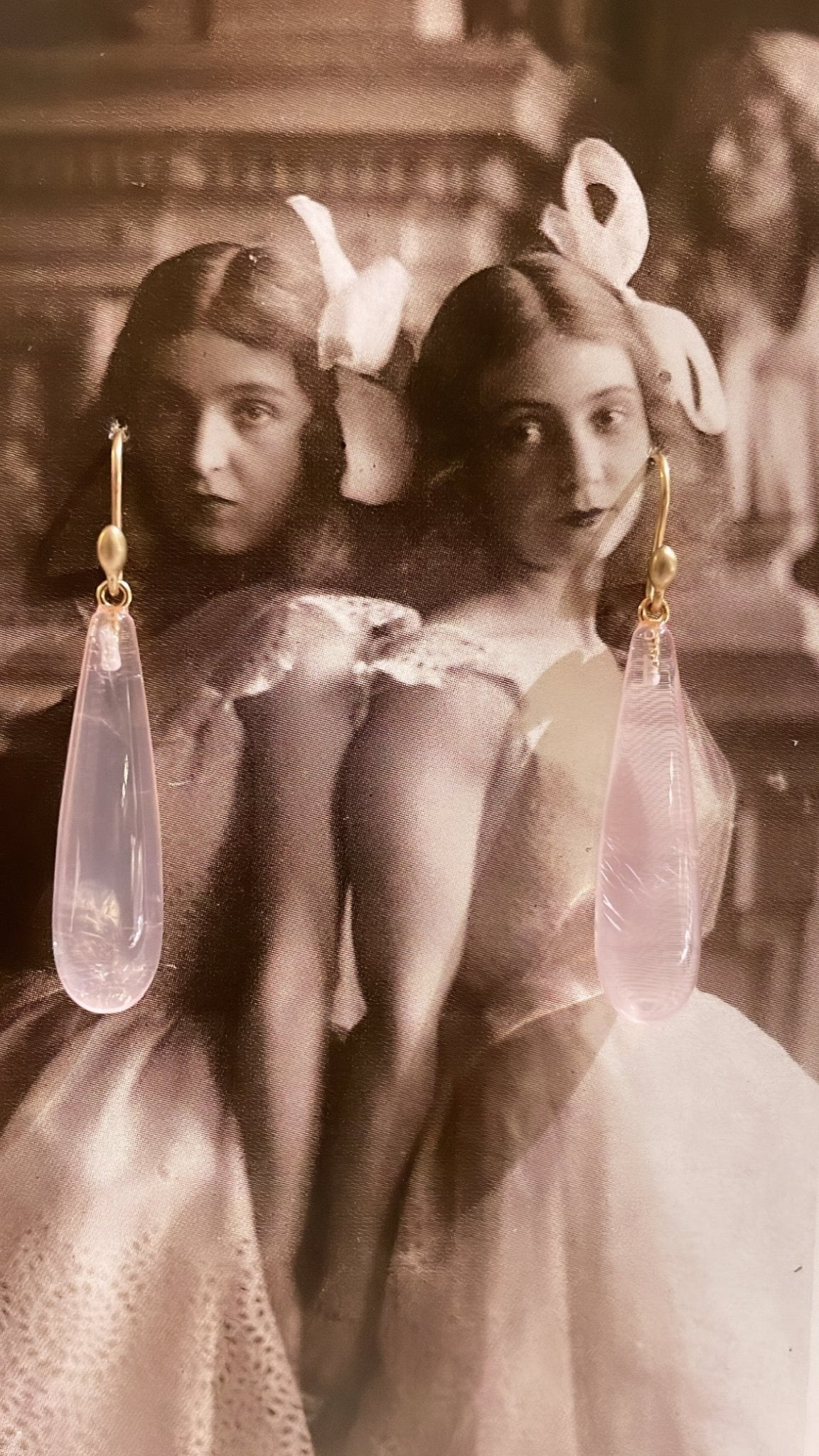Rose Quartz Drops | Ted Muehling - Bon Ton goods