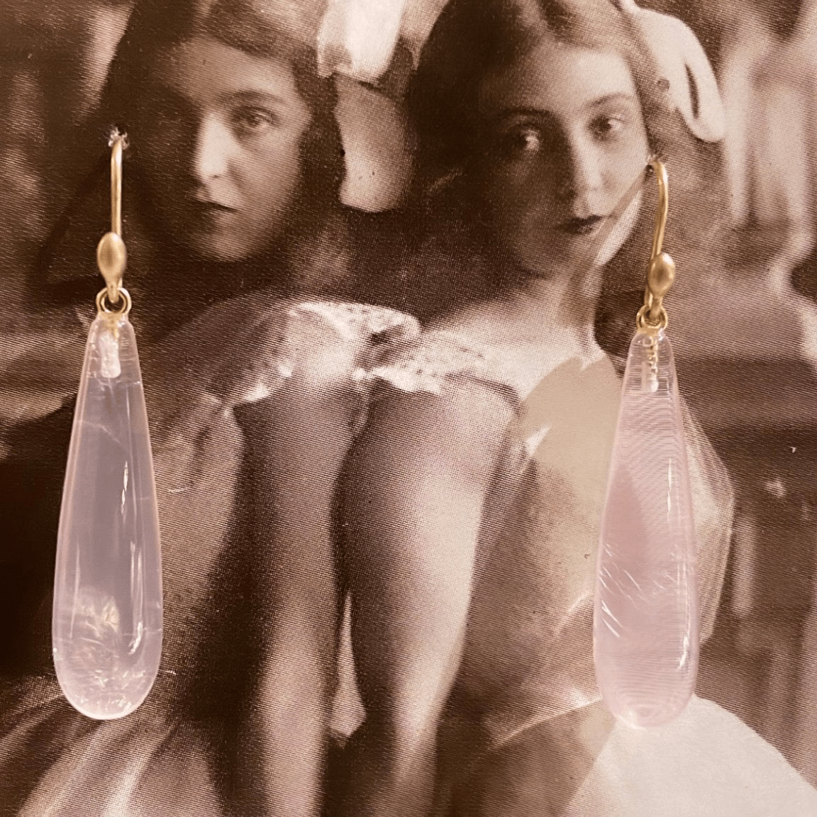 Rose Quartz Drops | Ted Muehling - Bon Ton goods