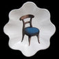Round Chair Platter, John Derian | Astier de Villatte: Exclusive Pre-Order Item - Bon Ton goods