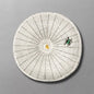 Round Tangled Web Novelty Throw Pillow Cream | John Derian - Bon Ton goods