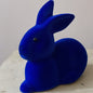 Royal Blue Little Bunny Lying | Ino Schaller - Bon Ton goods