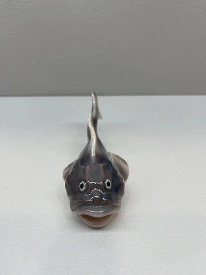 Royal Copenhagen Porcelain Catfish | Vintage Danish Figurine - Bon Ton goods