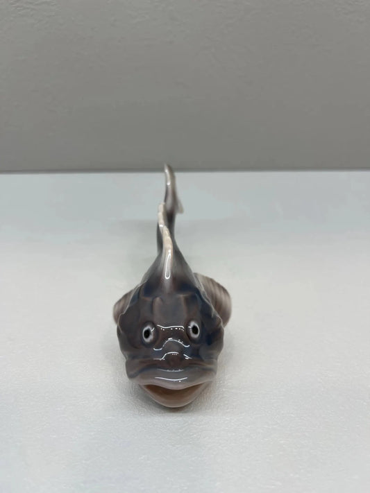 Royal Copenhagen Porcelain Catfish | Vintage Danish Figurine - Bon Ton goods