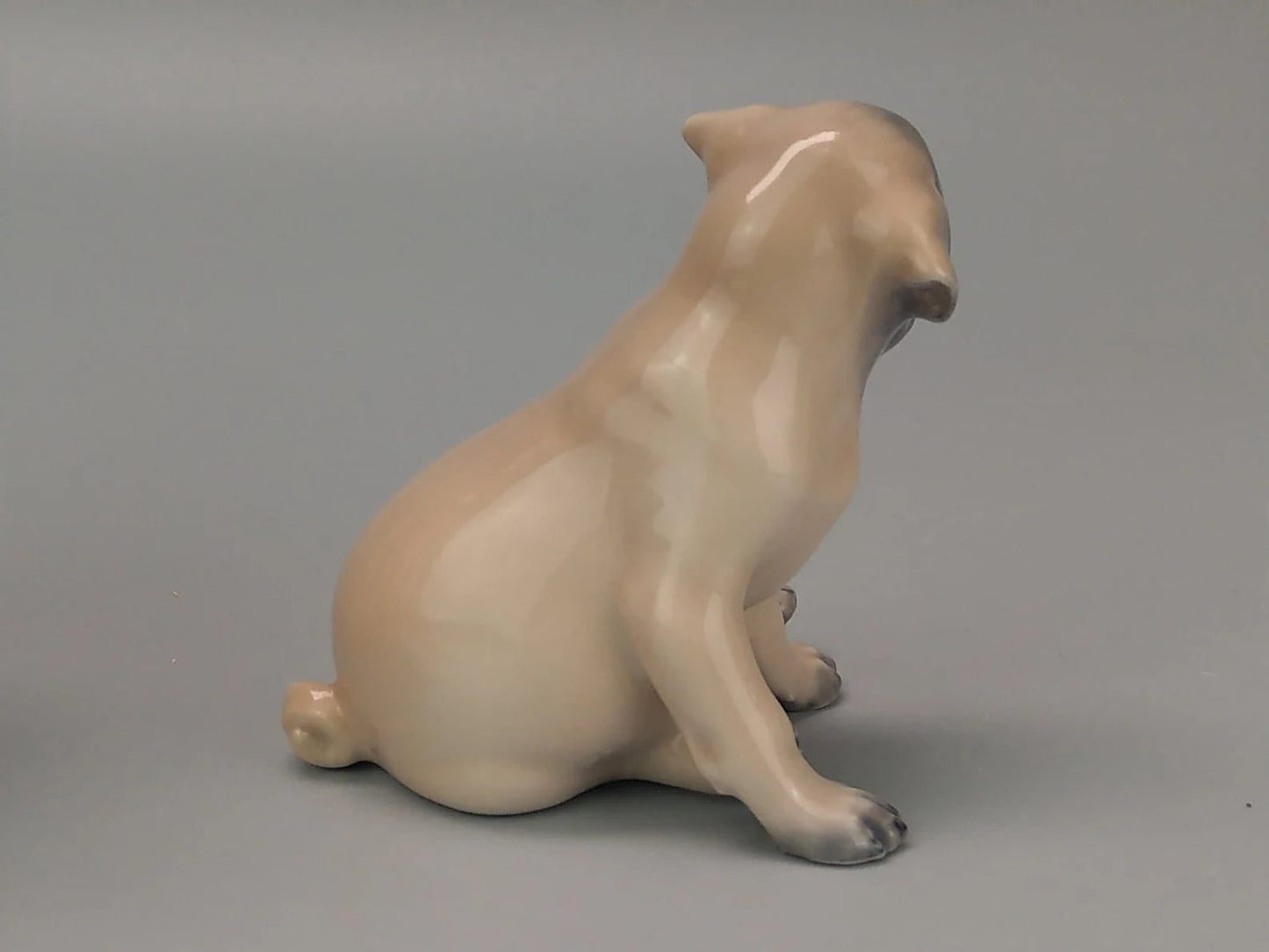 Royal Copenhagen Porcelain Pug | Vintage Danish Dog Figure - Bon Ton goods