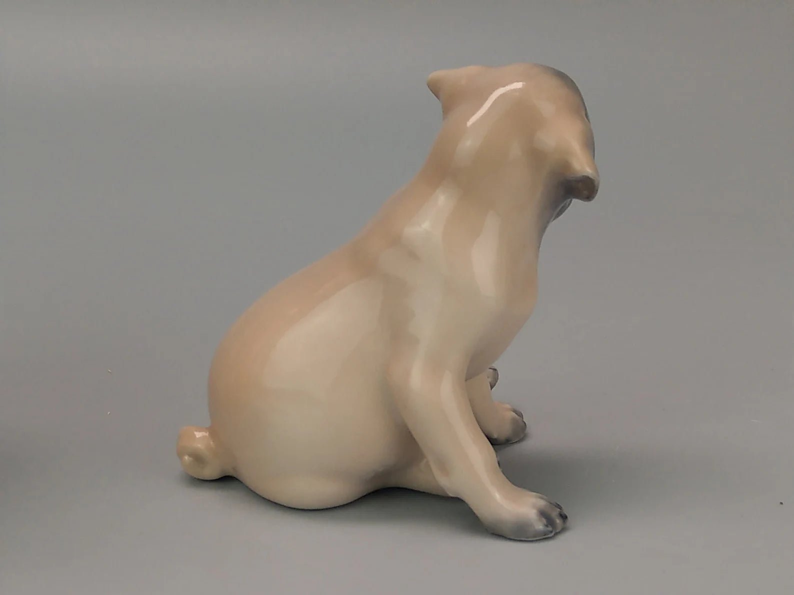 Royal Copenhagen Porcelain Pug | Vintage Danish Dog Figure - Bon Ton goods