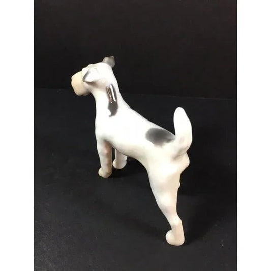 Royal Copenhagen Porcelain Terrier Dog | Vintage Danish Figure - Bon Ton goods