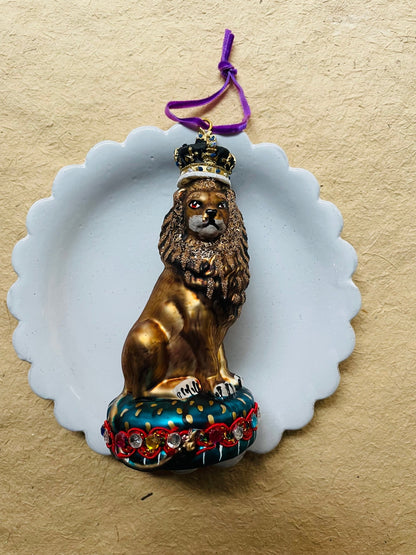 Royal Lion | Christmas Ornament - Bon Ton goods