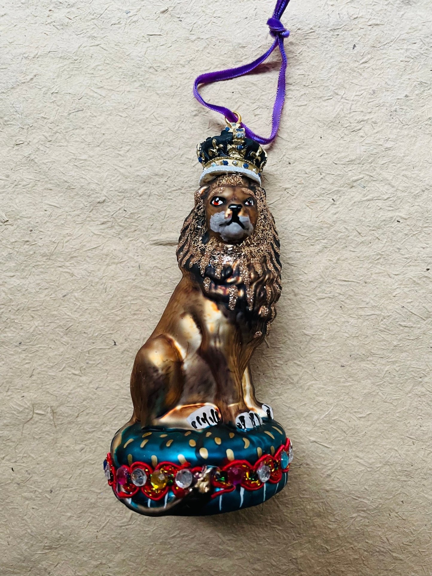 Royal Lion | Christmas Ornament - Bon Ton goods