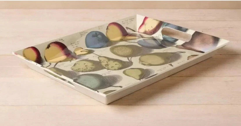 Pear Serving Tray Fall Fruit - 36x48 cm | John Derian