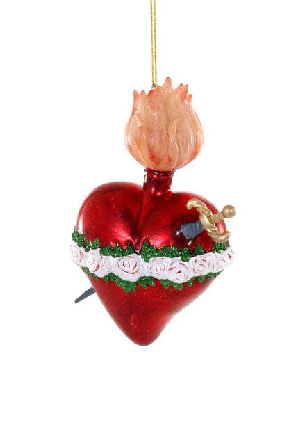 Sacred Heart of the Virgin | Christmas Ornament - Bon Ton goods