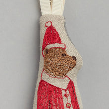 Load image into Gallery viewer, Santa Bear Ornament - Bon Ton goods
