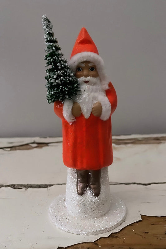 Santa Bright Orange Coat | Ino Schaller - Bon Ton goods