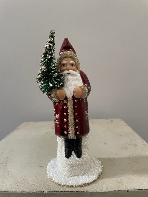 Santa Burgundy with Dots | Ino Schaller - Bon Ton goods