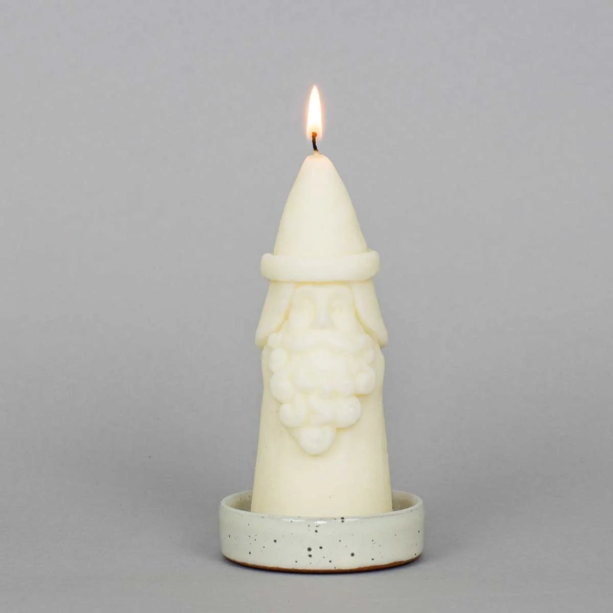 Santa Candle | Christmas Ornament - Bon Ton goods