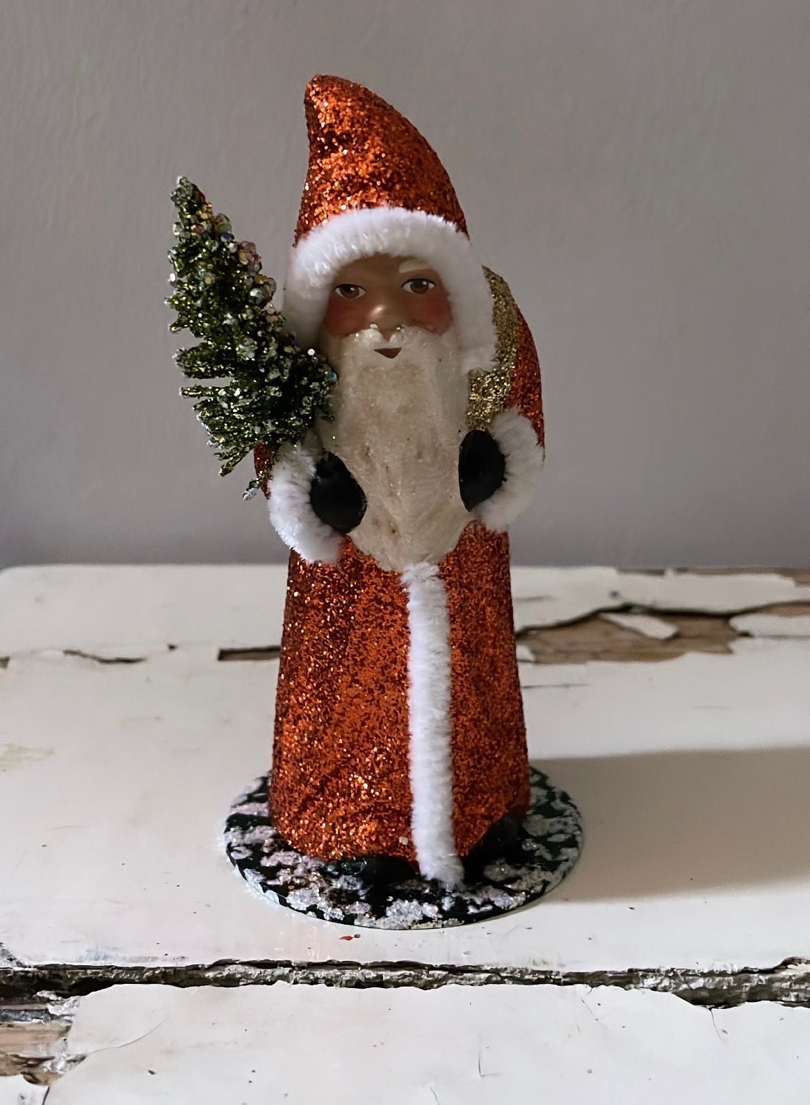 Santa Copper Glitter Coat | Ino Schaller - Bon Ton goods