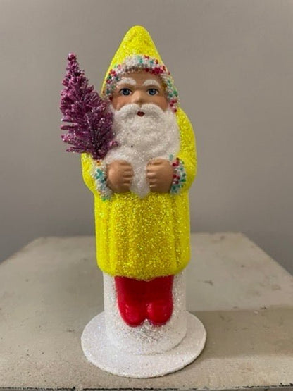 Santa in Yellow Neon | Ino Schaller - Bon Ton goods