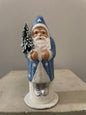 Santa Light Blue with Stars - Beaded | Ino Schaller - Bon Ton goods