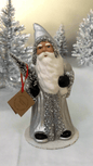 Santa no. 16 - Silver with Silver Beaded Trim | Ino Schaller - Bon Ton goods