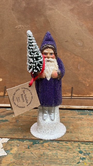 Santa Purple Beaded | Ino Schaller - Bon Ton goods