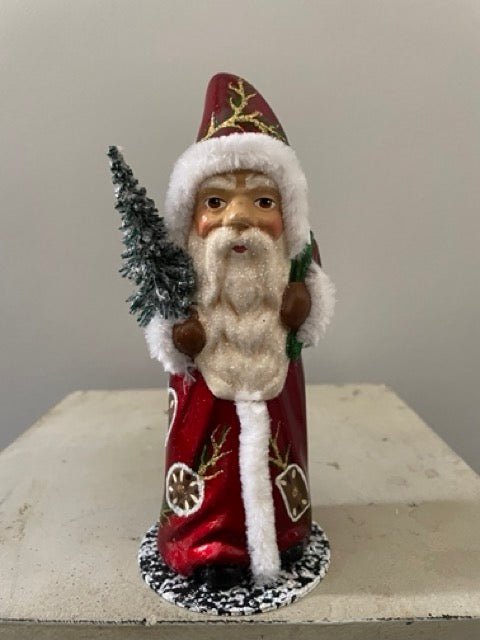 Santa Red Gingerbread Motiff | Ino Schaller - Bon Ton goods