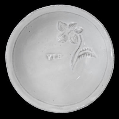 Saucer Fleurs | Astier de Villatte - Bon Ton goods