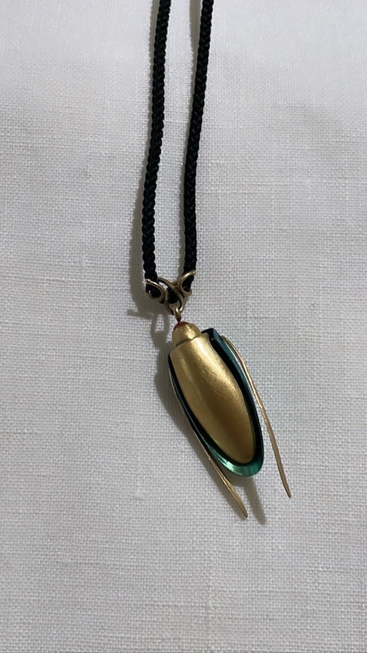 Scarab Pendant - Bon Ton goods