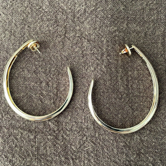 Sculptural Hoop Earrings II | Robert Lee Morris - Bon Ton goods