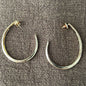 Sculptural Hoop Earrings II | Robert Lee Morris - Bon Ton goods