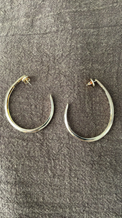 Sculptural Hoop Earrings II | Robert Lee Morris - Bon Ton goods
