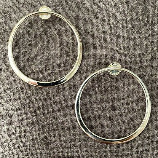 Sculptural Hoop Earrings III | Robert Lee Morris - Bon Ton goods