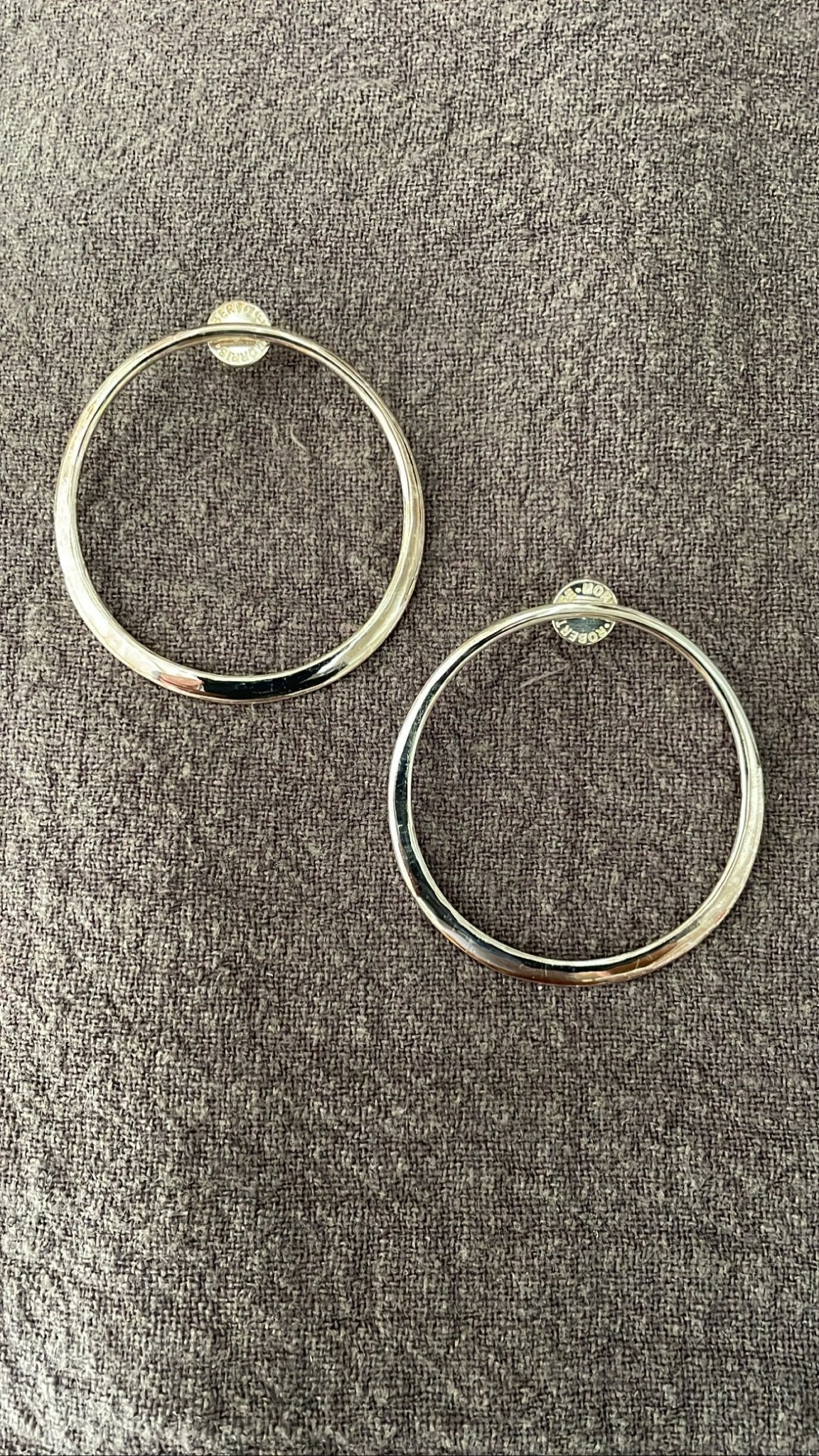 Sculptural Hoop Earrings III | Robert Lee Morris - Bon Ton goods