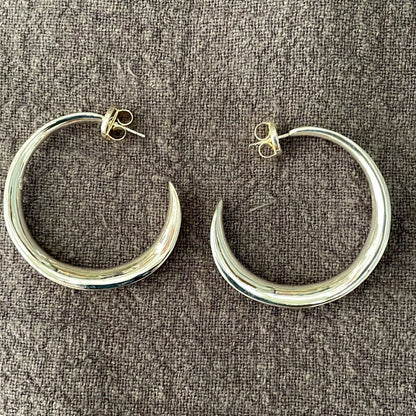 Sculptural Hoop Earrings IV | Robert Lee Morris - Bon Ton goods