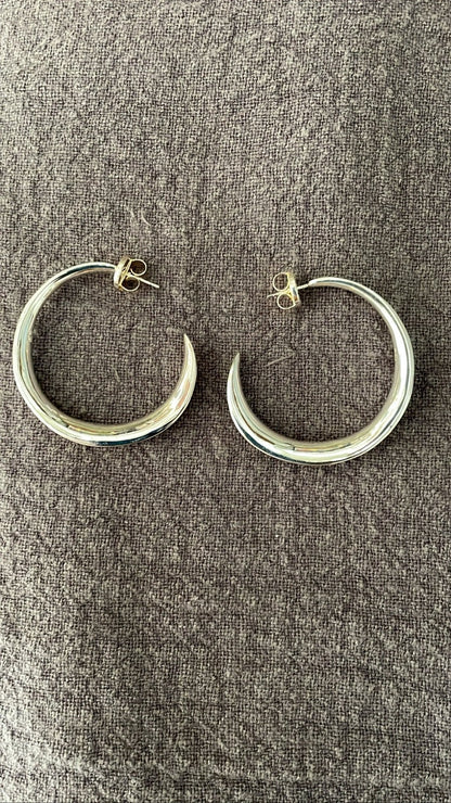 Sculptural Hoop Earrings IV | Robert Lee Morris - Bon Ton goods