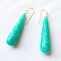 Sea Blue Amazonite Earrings | Mikkel Brøgger - Bon Ton goods