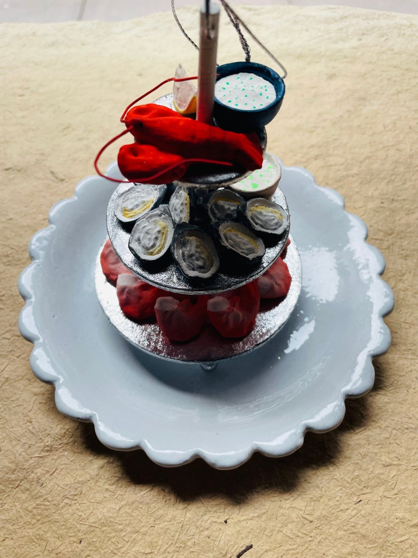 Seafood Tower | Christmas Ornament - Bon Ton goods