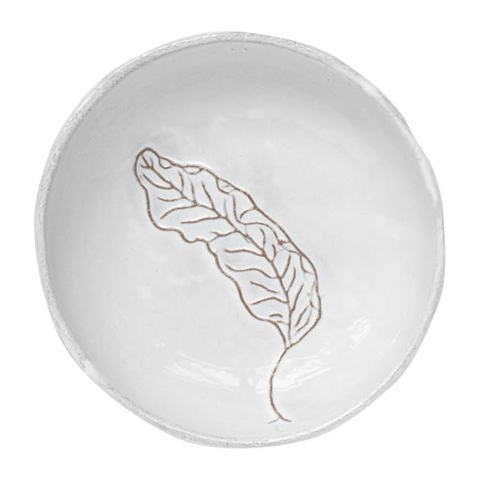 Setsuko Small Acorn Leaf Dish | Astier de Villatte: Exclusive Pre-Order Item - Bon Ton goods