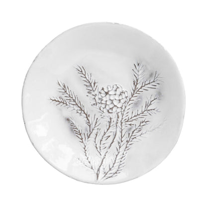 Setsuko Small Pine Cone Plate, Set of 6 by Astier de Villatte, view 1