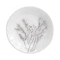 Setsuko Small Pine Cone Plate, Set of 6 by Astier de Villatte, view 1