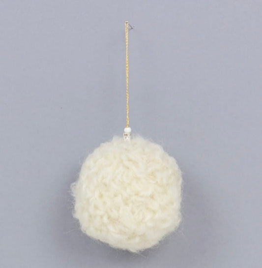 Sheep Ball Christmas Ornament - Bon Ton goods