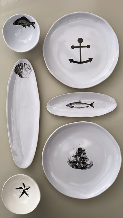 Ship Plate - Bon Ton goods