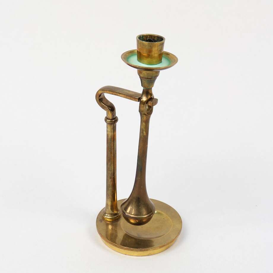 Ship’s Candlestick Brass, 20th Century - Bon Ton goods