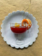 Shrimp Cocktail Glass Ornament – Festive Seafood Holiday Décor - Bon Ton goods