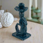 Sicilian Mermaid Candlestick in Ocean Teal - Bon Ton goods