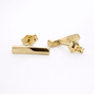 Sif Torto Gold Earrings | Mikkel Brøgger: Exclusive Pre-Order - Bon Ton goods